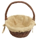 Gartenkorb, Einkaufskorb, Handkorb, Pflanzkorb Korb aus Weide (D:45)