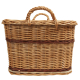 Holzkorb Korb Tragekorb aus gesottener Weide (53x45x29/35)