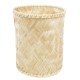 Papierkorb aus Bambusschiene (D:26cm)
