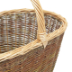 Einkaufskorb Handkorb Weide Korb ungefüttert (43x26x22/37)