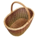 Einkaufskorb Handkorb Weide Korb ungefüttert (42x26x22/38)