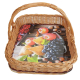 Tablett aus Weide, Trage - Korb - Tablett (50x35x10/26)