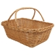 Einkaufskorb Handkorb Weide Korb ungefüttert (47x36x17/34)