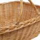 Einkaufskorb Handkorb Weide Korb ungefüttert (47x36x17/34)