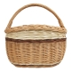Einkaufskorb Handkorb Weide Korb ungefüttert (44x30x21/42)
