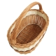 Einkaufskorb Handkorb Weide Korb ungefüttert (43x27x27/42)