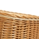 Holzkorb Kaminholzkorb Tragekorb Korb für Holz aus Weide (59x48x30/37)