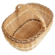 Einkaufskorb Handkorb Weide Korb ungefüttert (50x35x25/35)