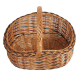 Einkaufskorb Handkorb Weide Korb ungefüttert (46x38x21/35)