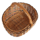 Einkaufskorb Handkorb Weide Korb ungefüttert (46x38x21/35)