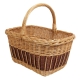 Einkaufskorb Handkorb Weide Korb ungefüttert (41x31x22/40)