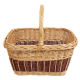 Einkaufskorb Handkorb Weide Korb ungefüttert (41x31x22/40)