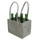 Flaschenkorb, Geschenkkorb, Korb für 6 Flaschen (24x16x18/40)