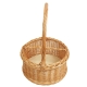 Flaschenkorb Korb für 4 Flaschen aus Weide (D:29 H:15/40)