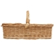 Tablett aus Weide, Trage Korb Tablett (53x39x13/31)