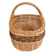 Einkaufskorb Handkorb Weide Korb ungefüttert (41x33x23/40)