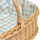 Tablett aus Weide, Trage - Korb - Tablett (54x38x17/32)