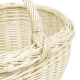 Einkaufskorb Handkorb helle Weide Korb ungefüttert (45x34x22/35)