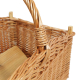 Holzkorb Korb Tragekorb aus gesottener Weide -ungefüttert- (60x36x22/43)