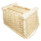 Holzkorb Kaminholzkorb Korb Tragekorb aus Holzspan (59x39x35/46)