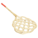 Teppichklopfer aus Rattan 3-fädig mit Kunststoffgriff (L:72cm)