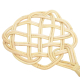 Teppichklopfer aus Rattan 2-fädig (L:75cm)