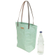 Papyr Tasche, Shopper, robuste Tasche aus veganem Leder (35x15x36/67)