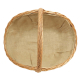 Holzkorb Korb Tragekorb aus gesottener Weide (66x47x10/45)