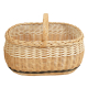 Einkaufskorb Handkorb groß Weide Korb ungefüttert (50x33x25/35)
