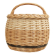 Einkaufskorb Handkorb groß Weide Korb ungefüttert (50x33x25/35)