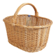 Einkaufskorb groß, Handkorb, klassischer großer Weide Korb ungefüttert (54x38x26/42)