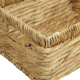 Regalkorb, Dekokorb aus Wasserhyazinthe (35x25x15)