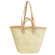 Strandtasche Korbtasche Natur aus Palmblatt (50x20x35/47)