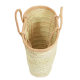 Strandtasche Korbtasche Natur aus Palmblatt (50x20x35/47)