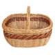 Einkaufskorb Handkorb Weide Korb ungefüttert (45x31x23/35)