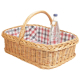Tablett aus Weide, Trage - Korb - Tablett (53x39x17/31)