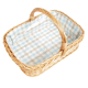 Tablett aus Weide, Trage - Korb - Tablett (54x38x17/31)