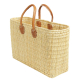 Handtasche Korbtasche robuste Tasche aus Jonc (47x20x32/46)