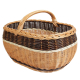 Einkaufskorb Handkorb Weide Korb ungefüttert (50x35x25/35)