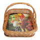 Tablett aus Weide, Trage - Korb - Tablett (52x35x10/33)