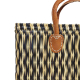 Handtasche Korbtasche robuste Tasche (40x15x26/40)