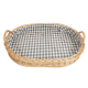 Korbtablett, Tablett aus Weide, Trage - Korb - Tablett (52x37x7/12)