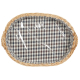 Korbtablett, Tablett aus Weide, Trage - Korb - Tablett (52x37x7/12)