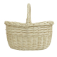 Einkaufskorb Handkorb helle Weide Korb ungefüttert (42x30x24/38)