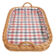 Korbtablett, Tablett aus Weide, Trage - Korb - Tablett (54x38x8/13)