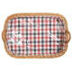 Korbtablett, Tablett aus Weide, Trage - Korb - Tablett (54x38x8/13)