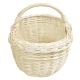 Einkaufskorb Handkorb helle Weide Korb ungefüttert (45x34x22/35)