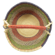 Afrikanische Korbtasche, robuste Tasche aus Steppengras (D:44)