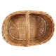 Einkaufskorb Handkorb Weide Korb ungefüttert (50x35x24/35)