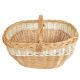 Einkaufskorb Handkorb Weide Korb ungefüttert (50x32x25/34)